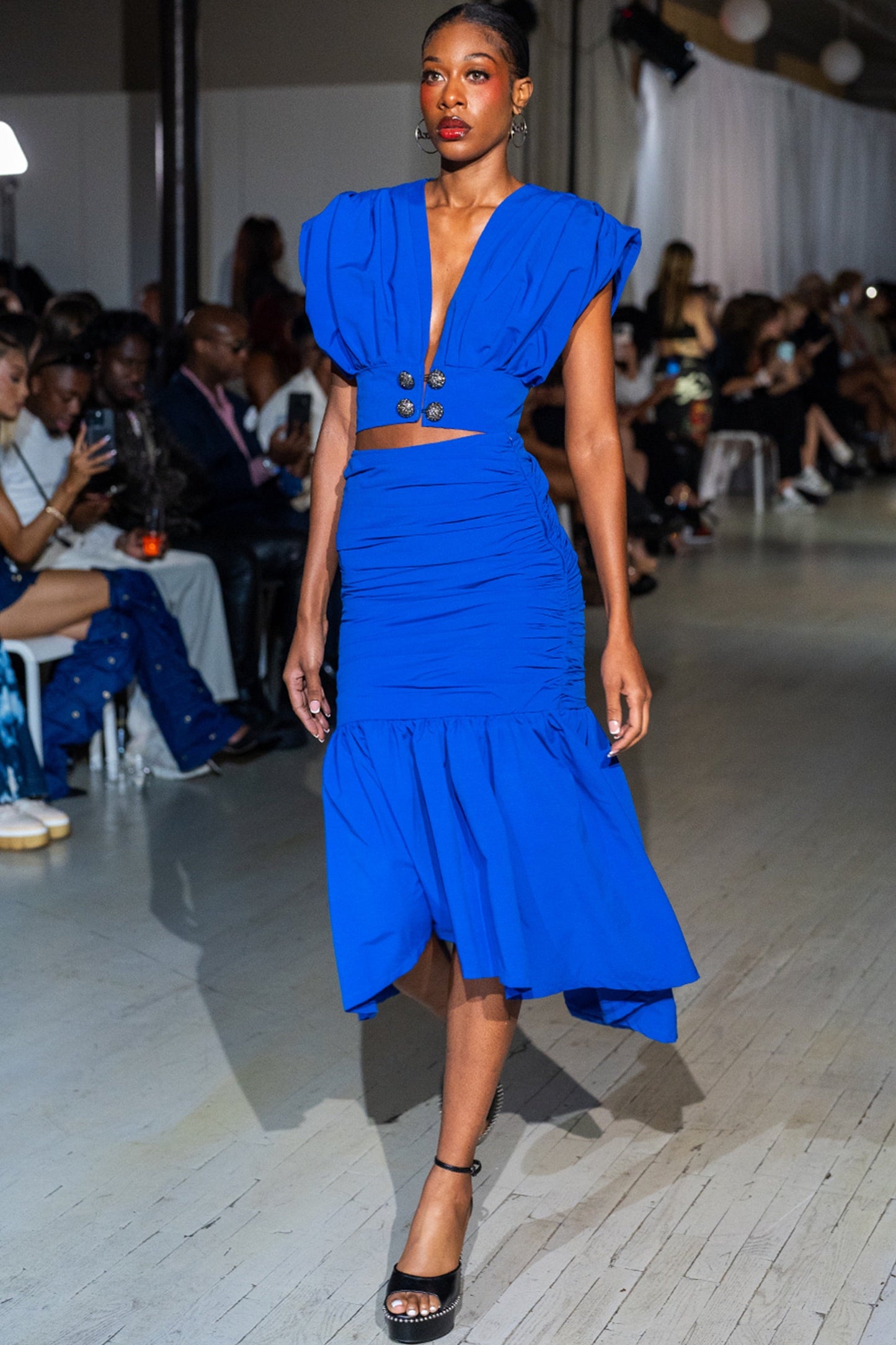 Rosalie Ruched Bubble Top