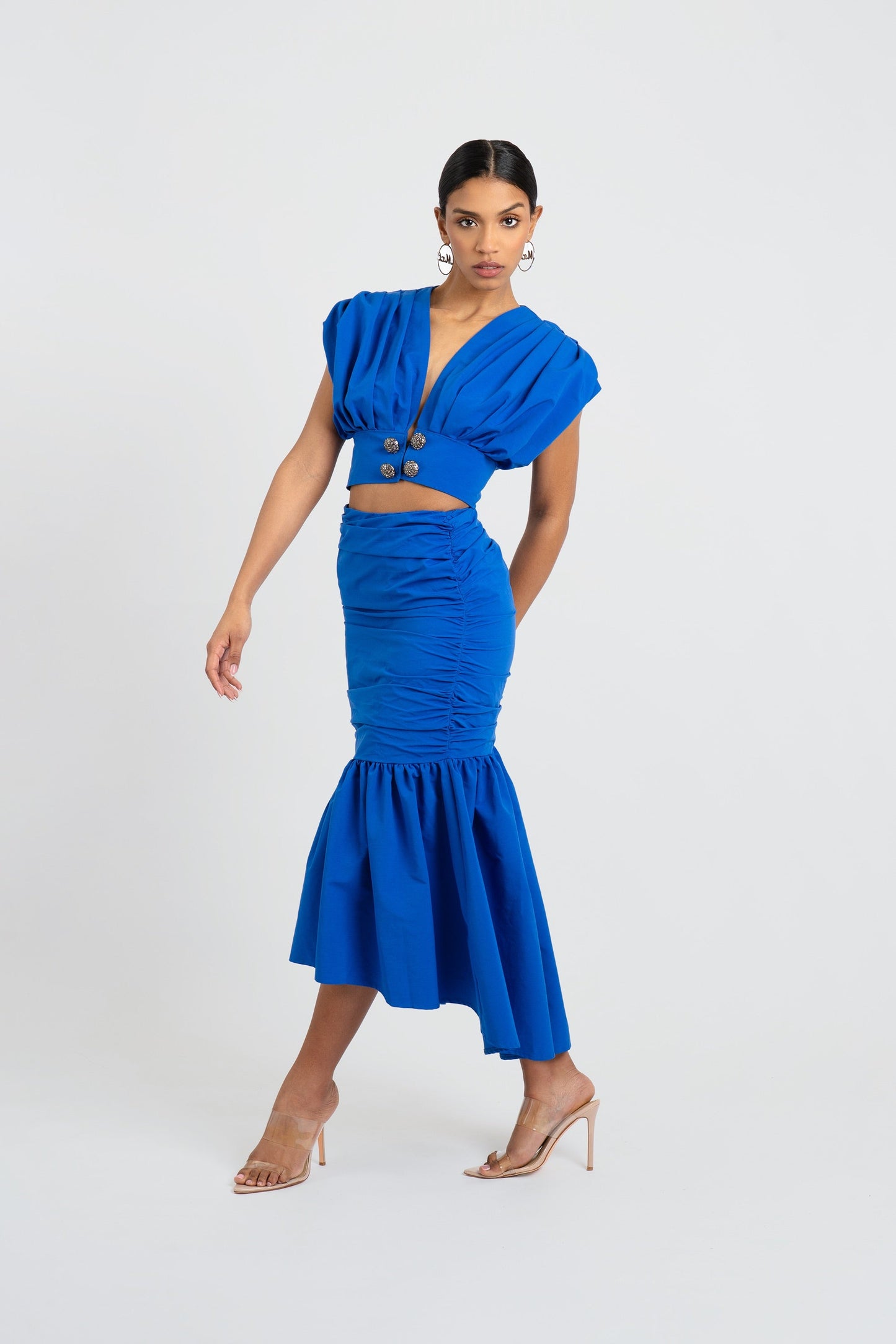 Rosalie Ruched Bubble Top