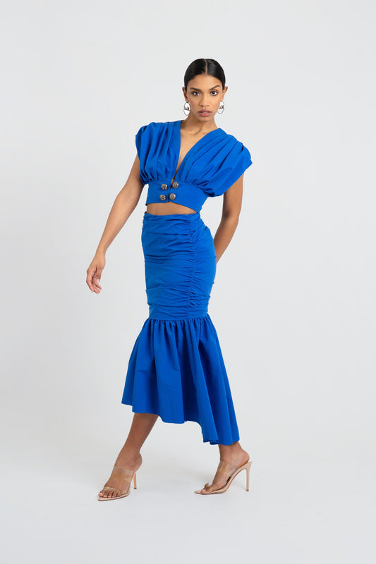 Rosalie Ruched Bubble Top