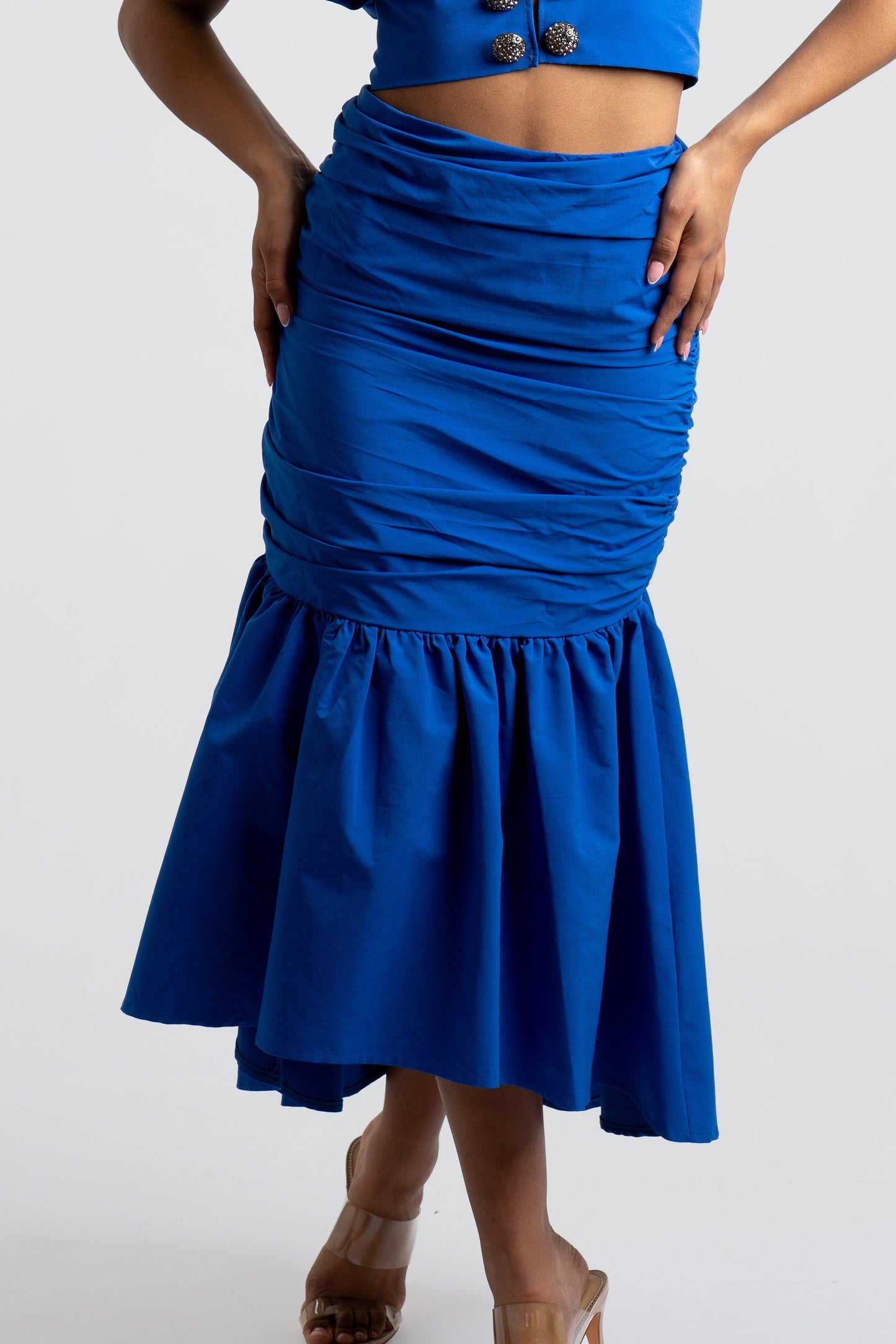 Rosalie Ruched Bubble Skirt