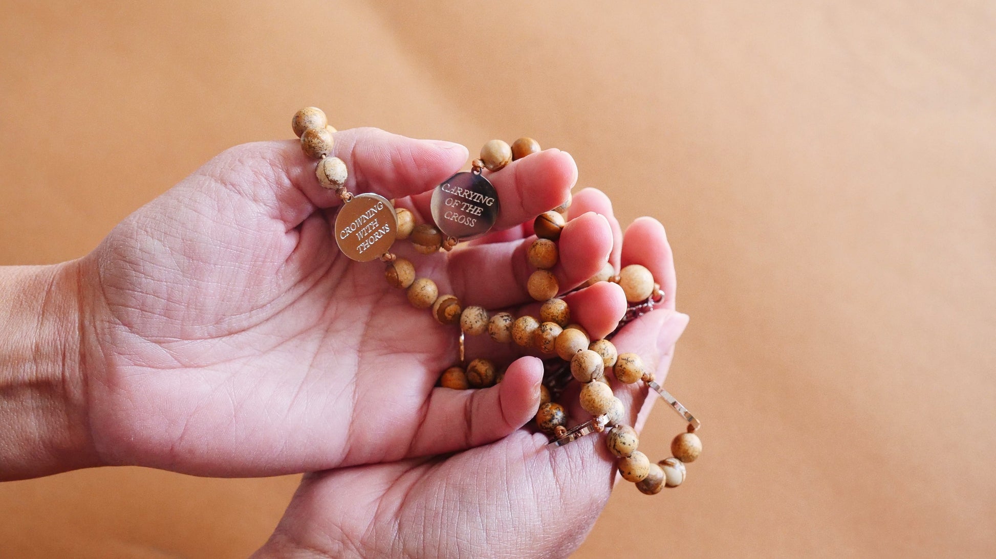 Sorrowful Mysteries Catholic Rosary - Concordia Style Boutique