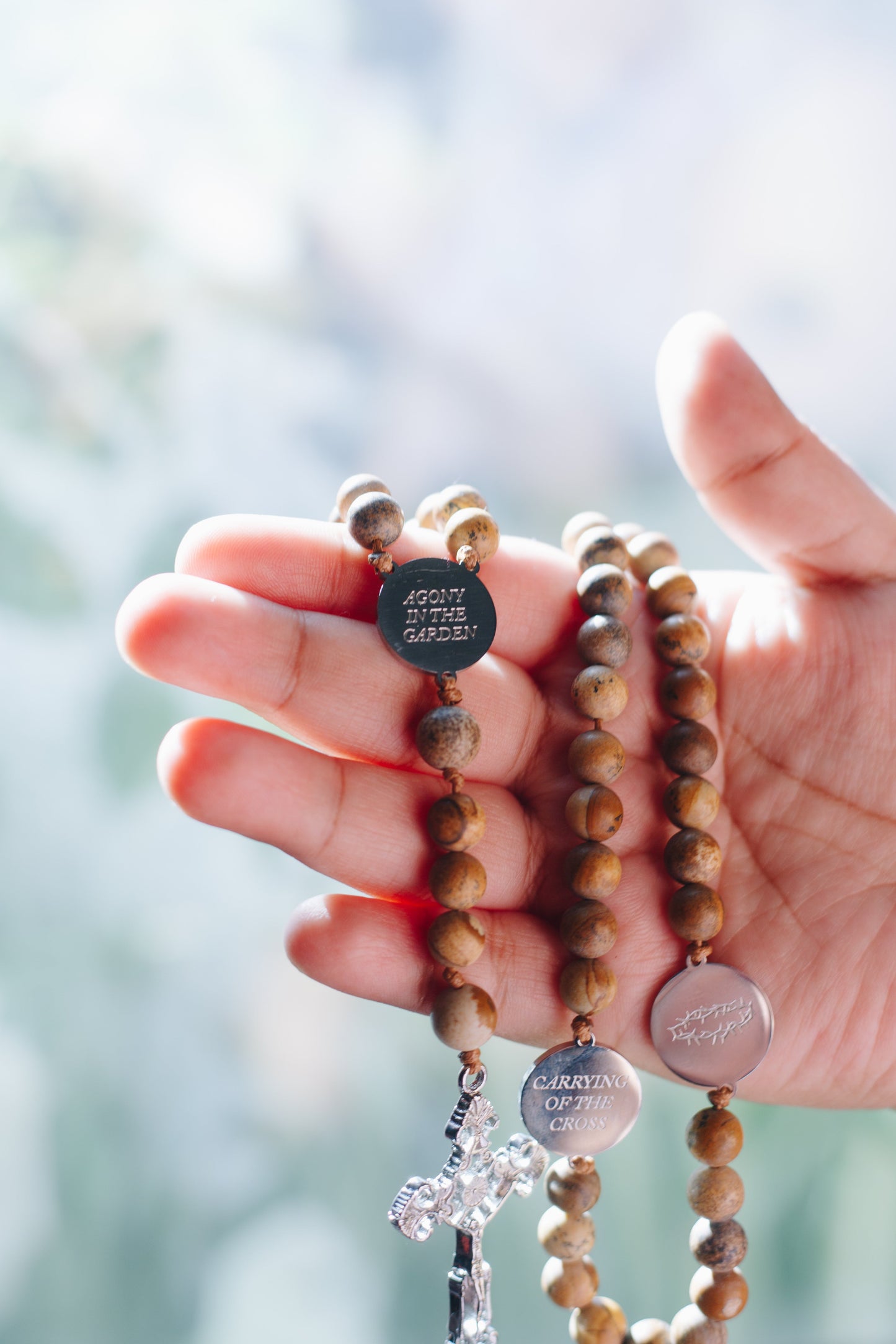 Sorrowful Mysteries Catholic Rosary - Concordia Style Boutique