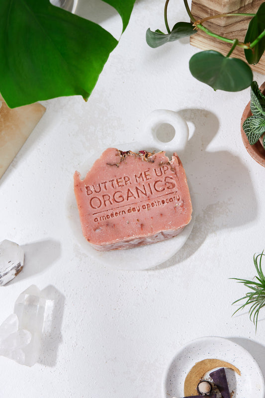 Rose Garden Organic Soap / Vegan Soap / Palm Free - Concordia Style Boutique