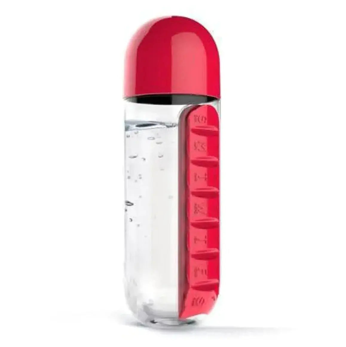 2-in-1 Medicine Bottle [Pill Organizer + Bottle] Cup included – 600 ml