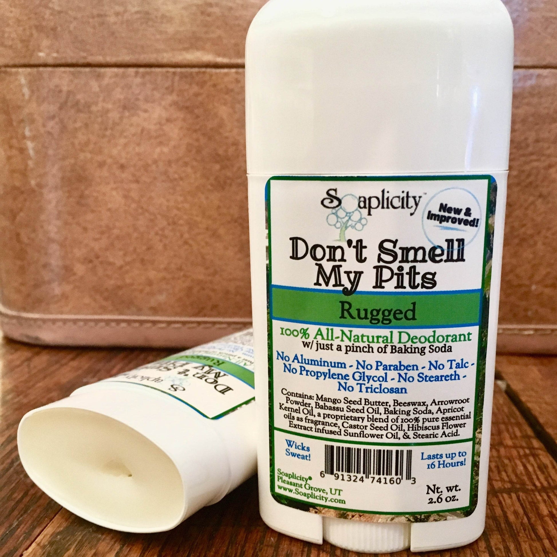 Don't Smell My Pits Natural Deodorant - Rugged - Concordia Style Boutique