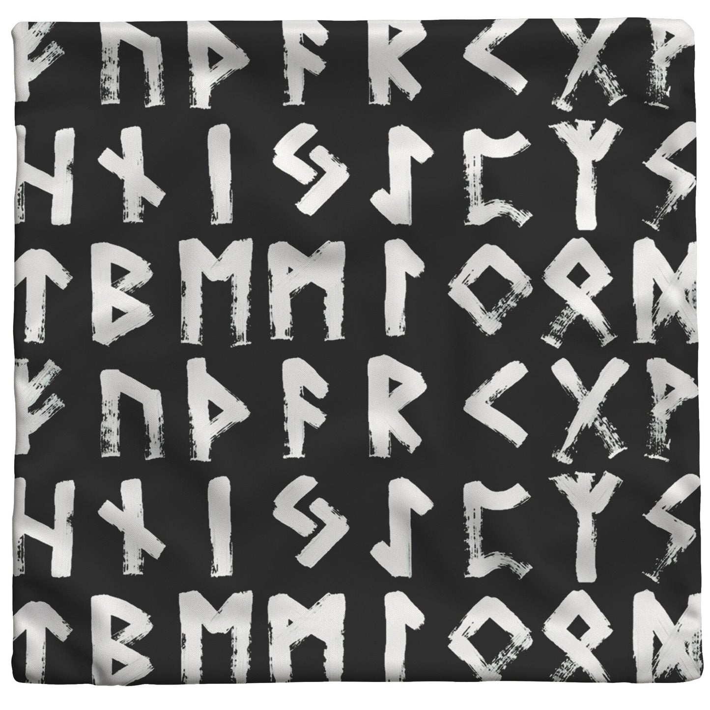 "Elder Futhark Runes" Throw Pillow