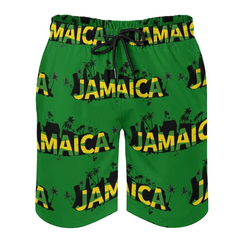 Jamaica men beach shorts