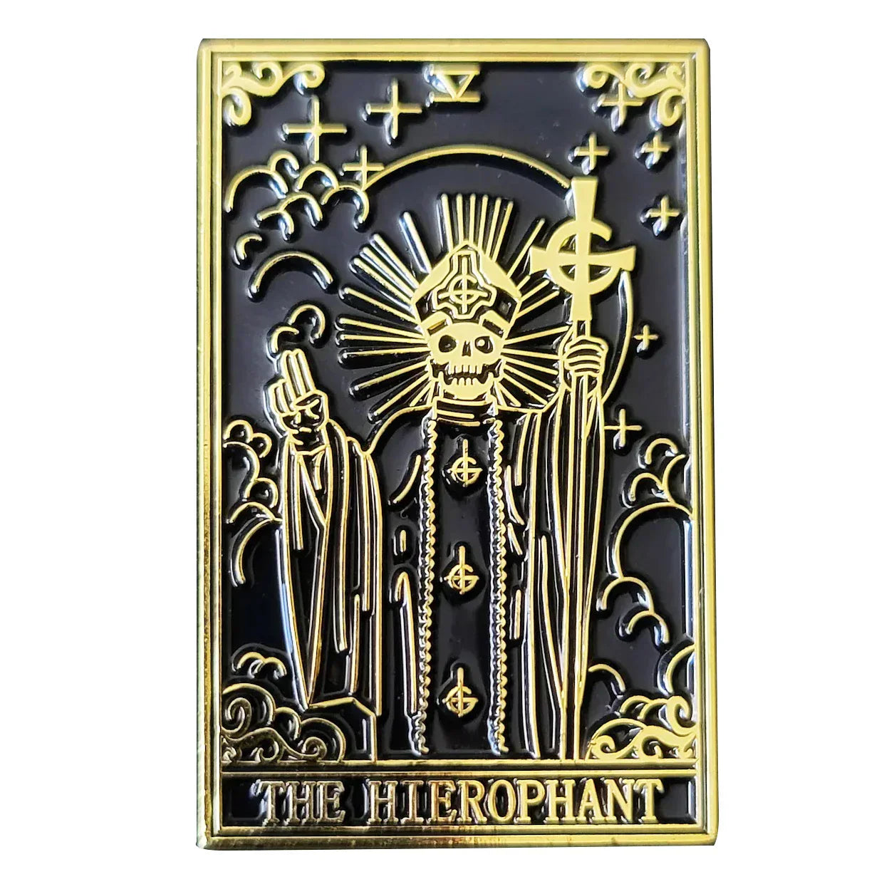 Ghost Band Papa Singer Enamel Pin