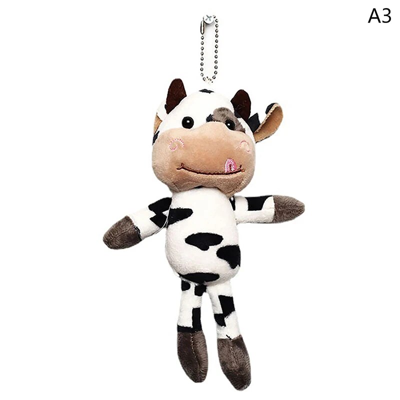 Cow Plush Pendant Keychain - Concordia Style Boutique