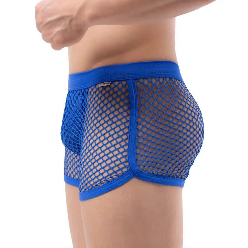 100% See-through Mesh Trunks