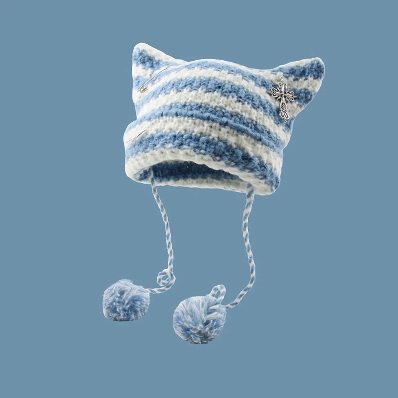 Cat Ears Beanie - Concordia Style Boutique