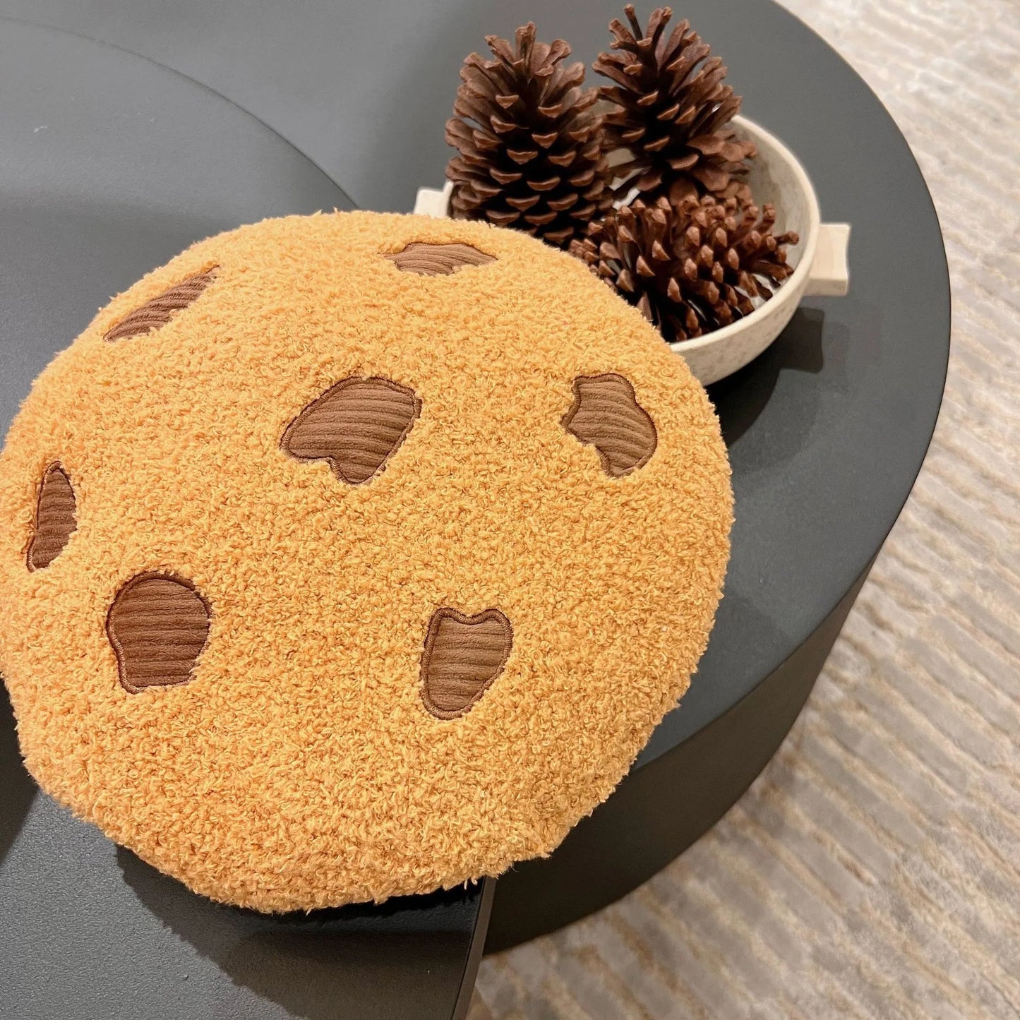 Chocolate Chip Cookie Plushie Pillow - Concordia Style Boutique