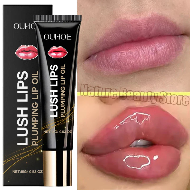 Lip Plumper Oil Instantly Volumising Increase Lip Elasticity Long-lasting Moisturize Lip Plumper Gloss Sexy Beauty Makeup