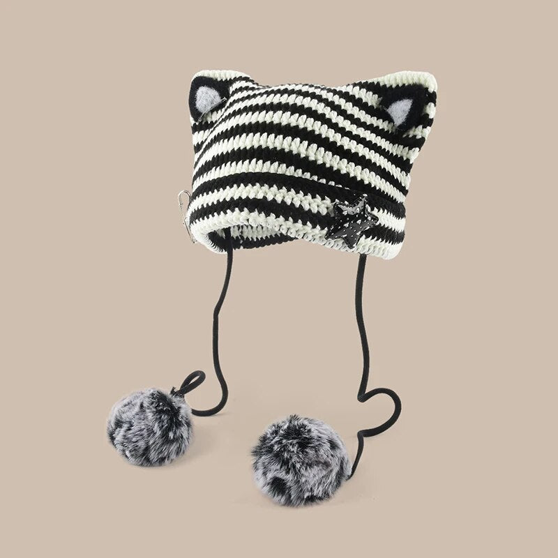 Cat Ears Beanie - Concordia Style Boutique