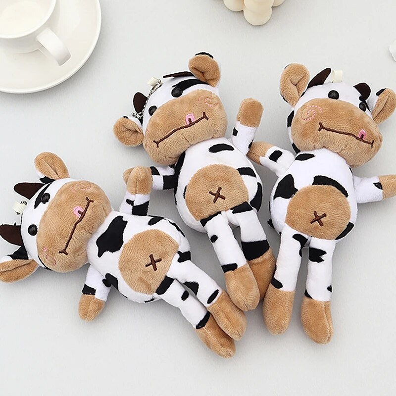 Cow Plush Pendant Keychain - Concordia Style Boutique