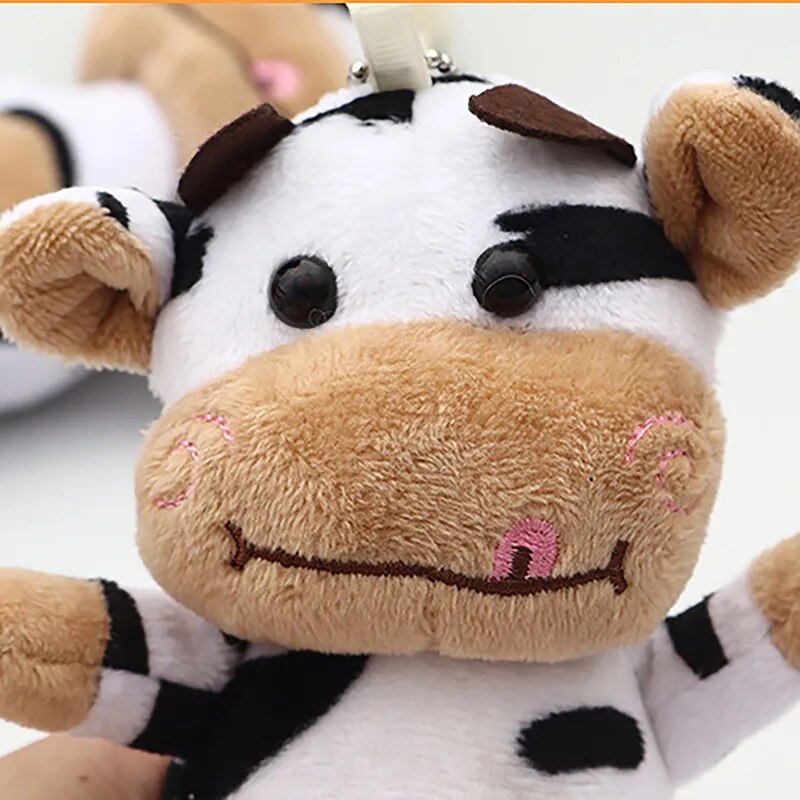 Cow Plush Pendant Keychain - Concordia Style Boutique