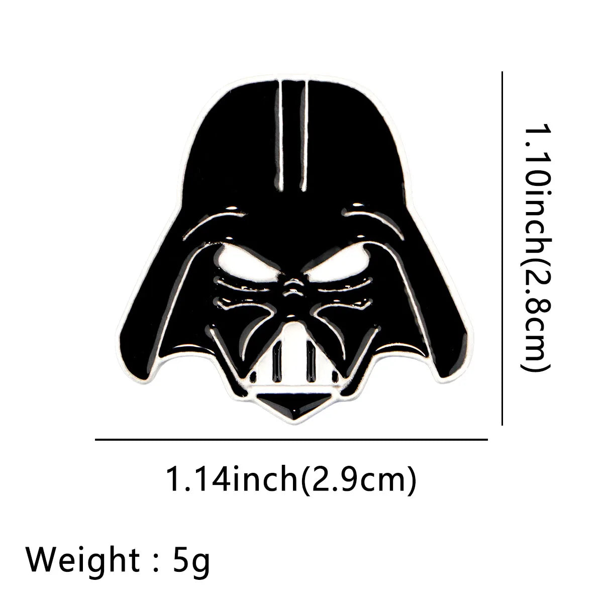 Black Alien Enamel Pins Brooch Lapel Badges Jewelry Accessories Gifts