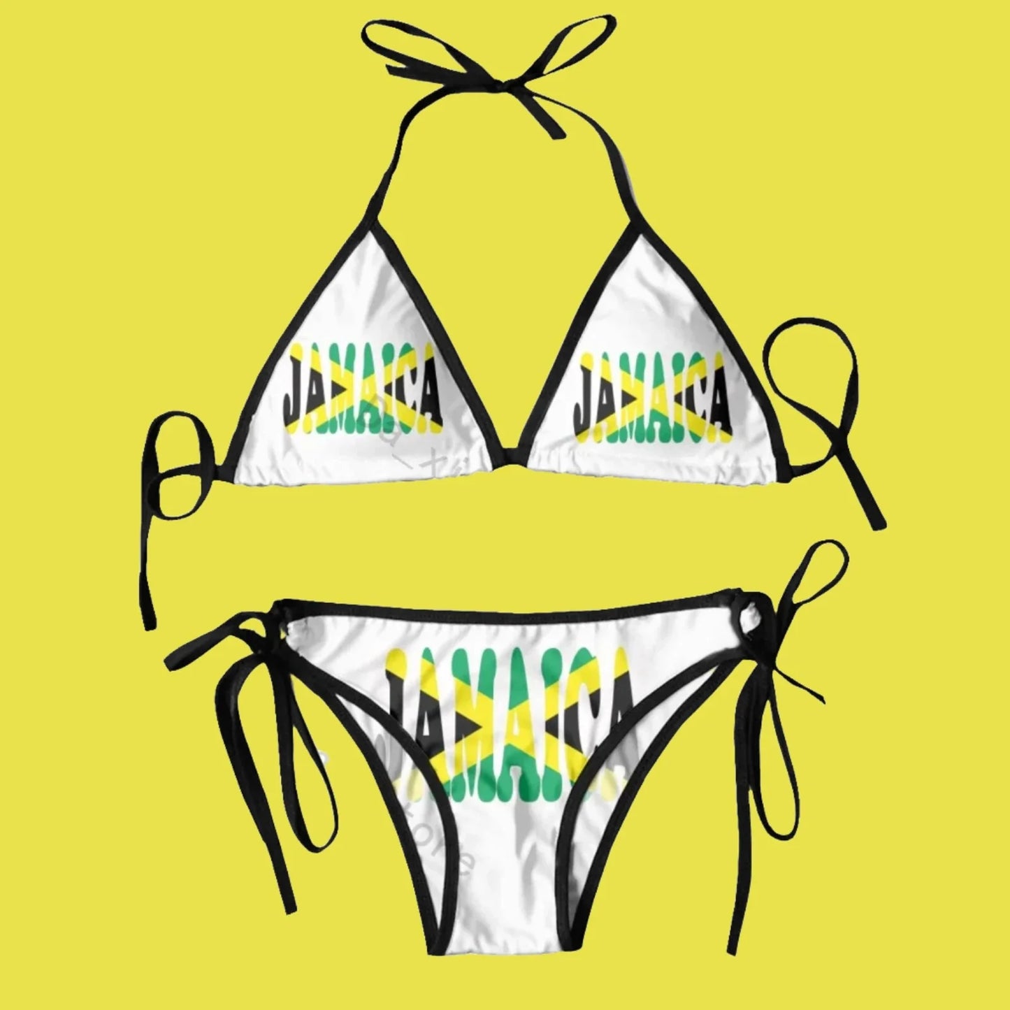 Jamaican Flag two piece swimsuit