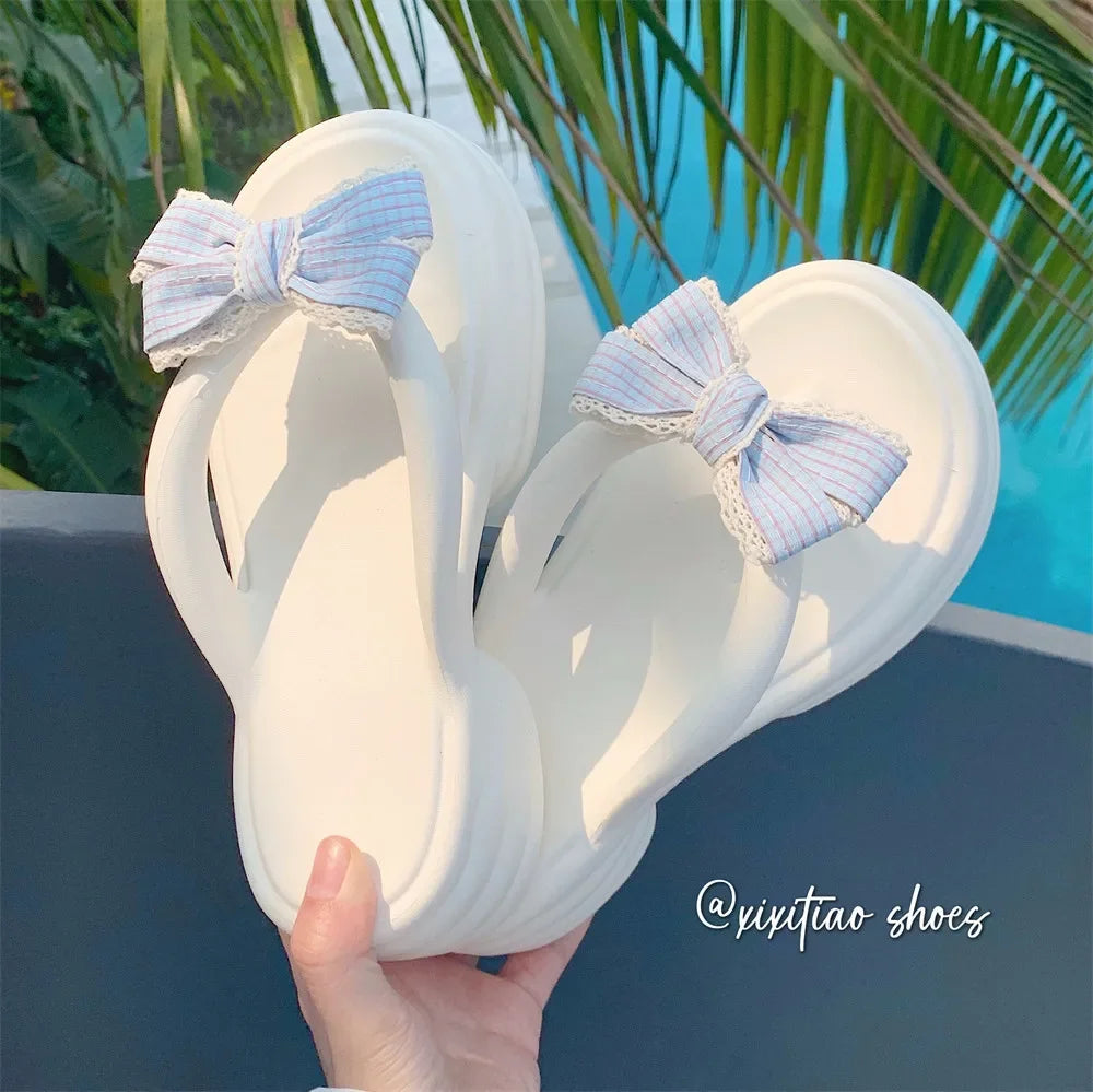 Cute Bow Beach Sandals - Concordia Style Boutique