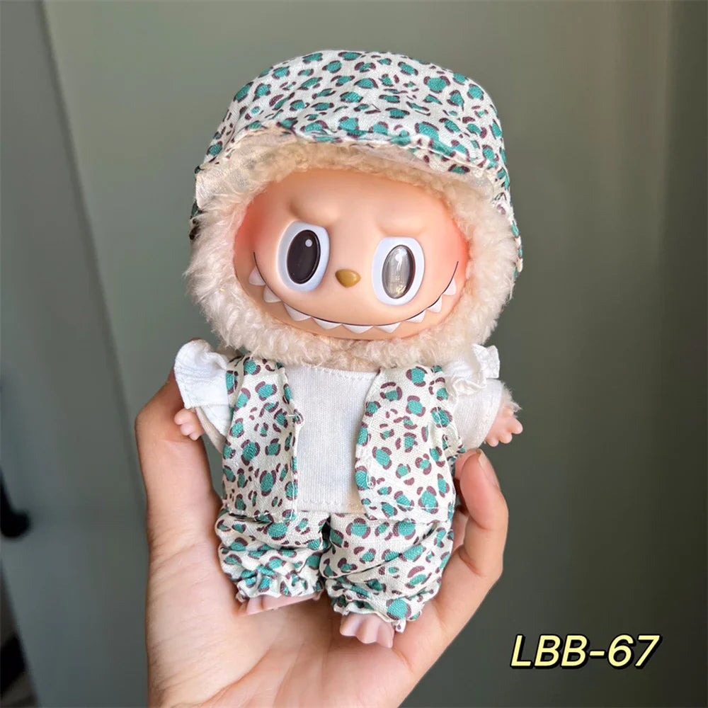 Labubu 15–17cm Plush Doll Clothes – Outfit Styles & Accessories