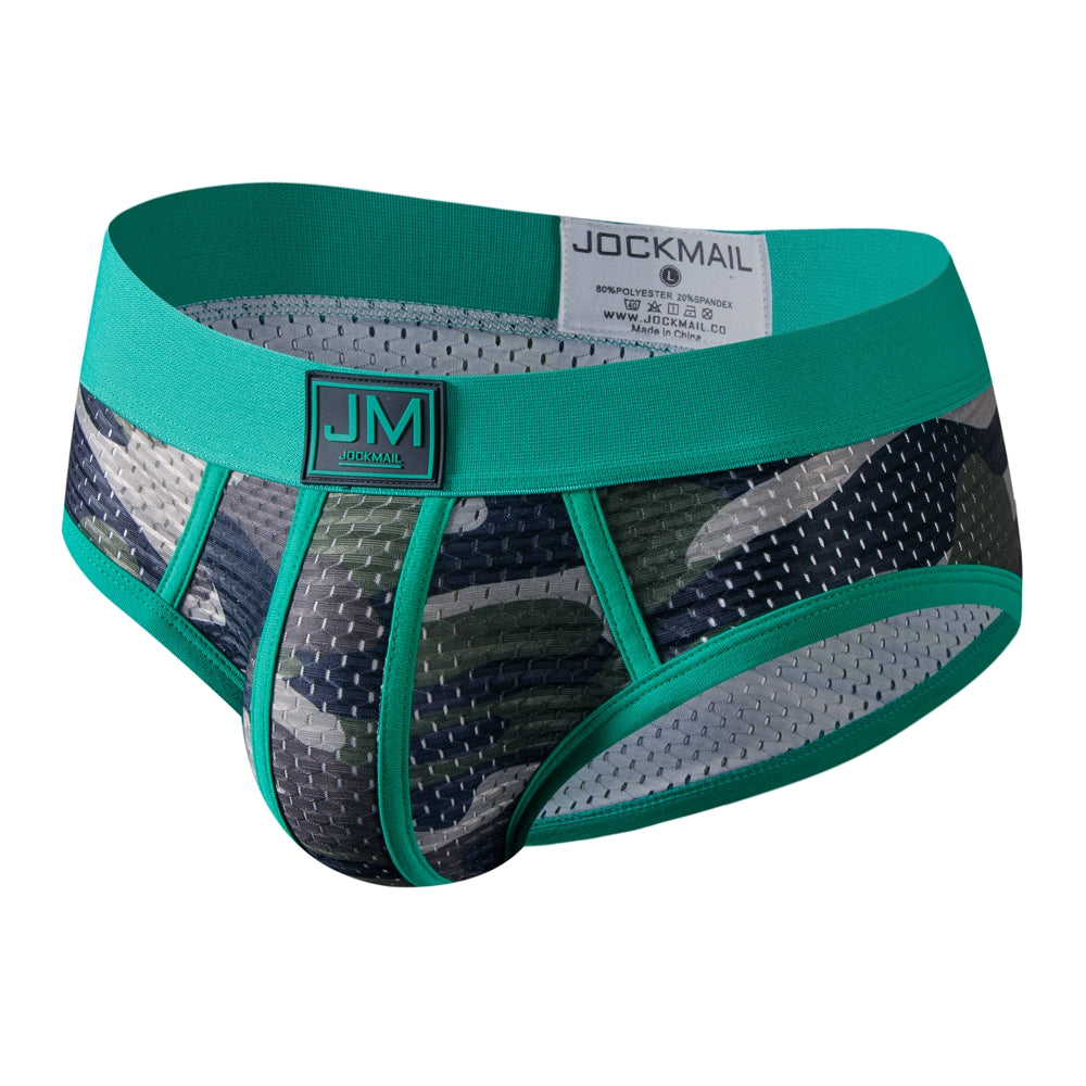 Jockmail Camo Mesh Brief