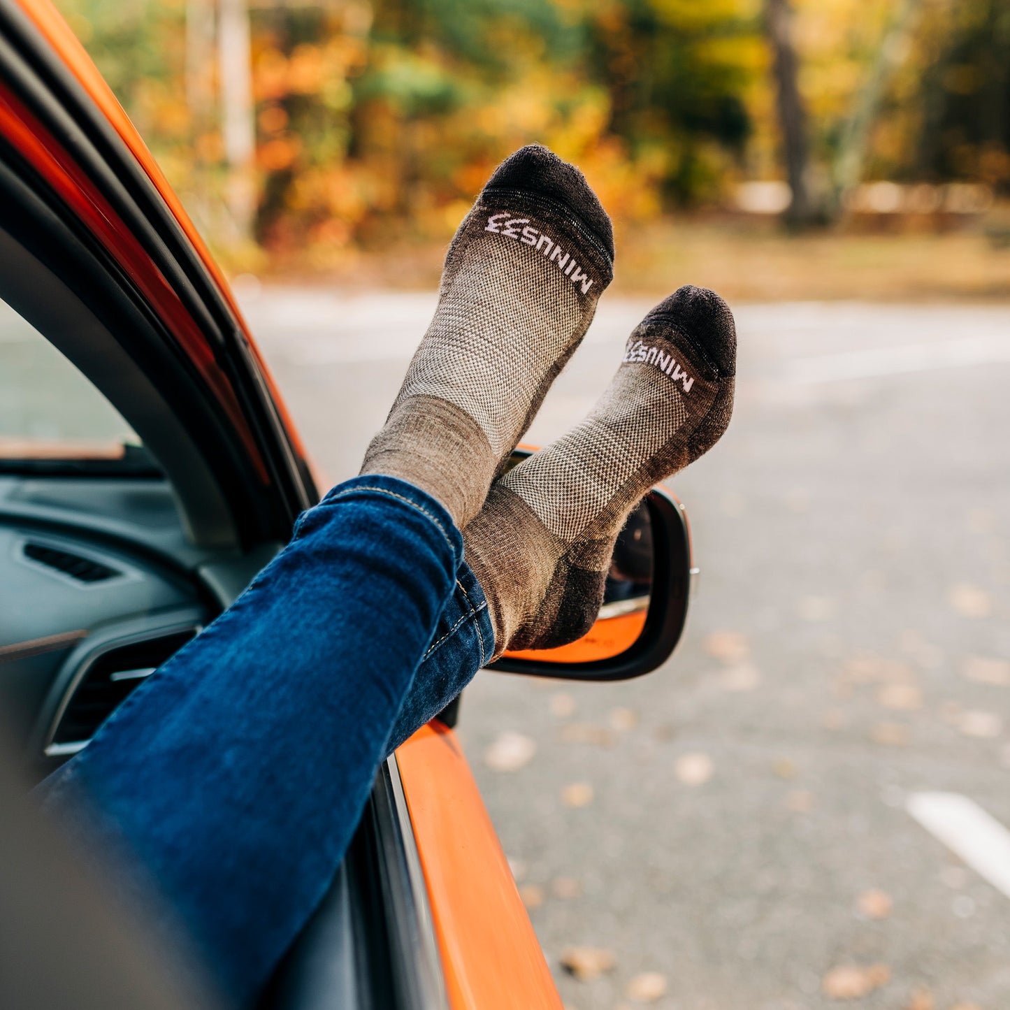 Microweight Cushion - Mini Crew Wool Socks Mountain Heritage - Concordia Style Boutique