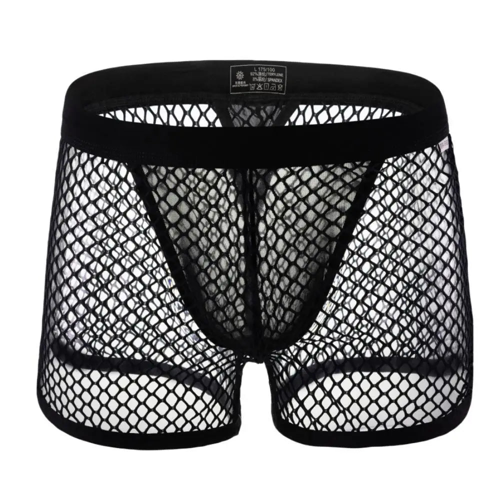 100% See-through Mesh Trunks