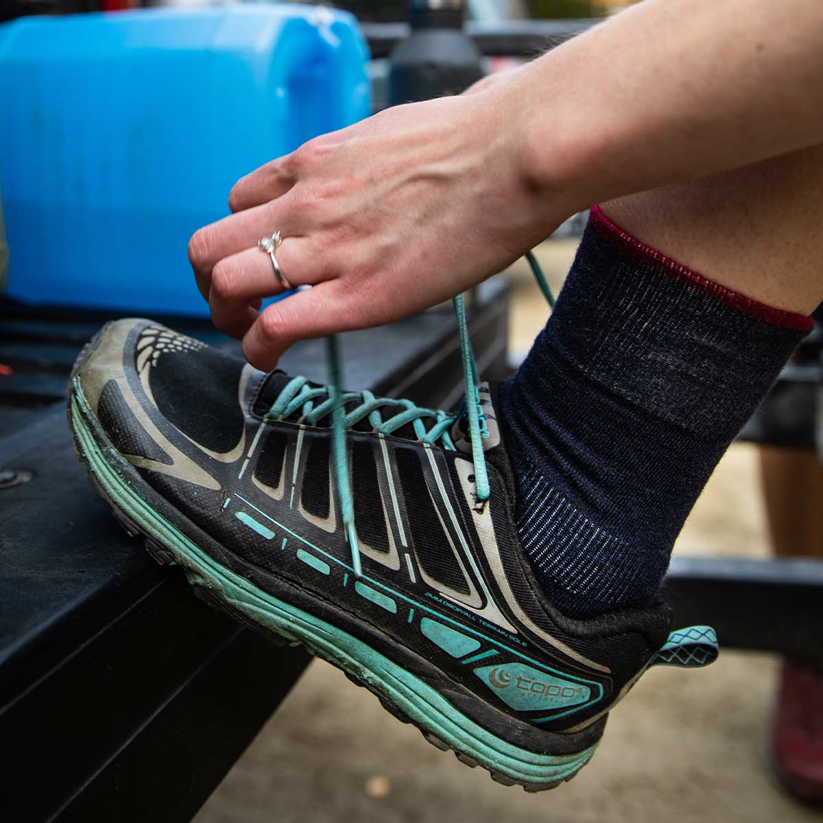 Microweight Cushion - Crew Wool Socks Mountain Heritage - Concordia Style Boutique