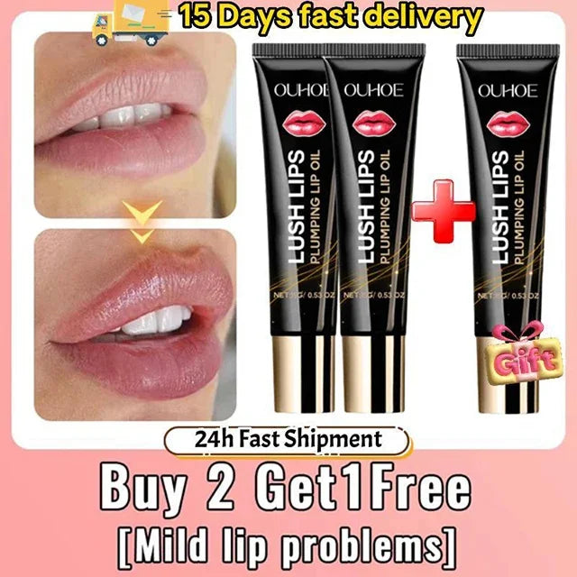 Lip Plumper Oil Instantly Volumising Increase Lip Elasticity Long-lasting Moisturizing Lush Lip Plumper Gloss Sexy Beauty Makeup
