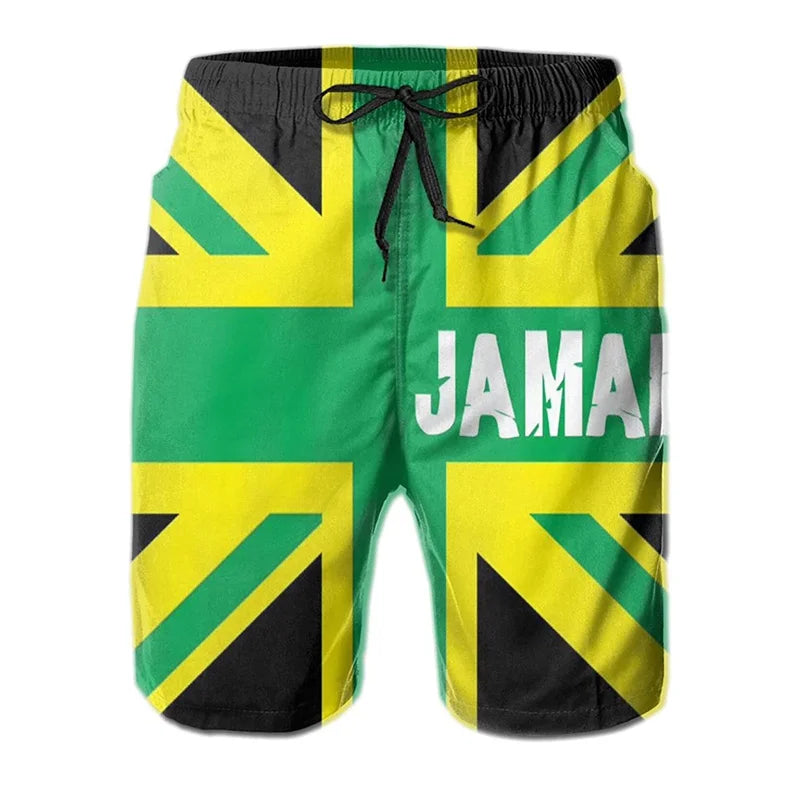 Jamaica men beach shorts
