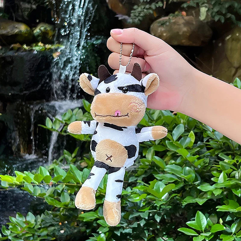 Cow Plush Pendant Keychain - Concordia Style Boutique