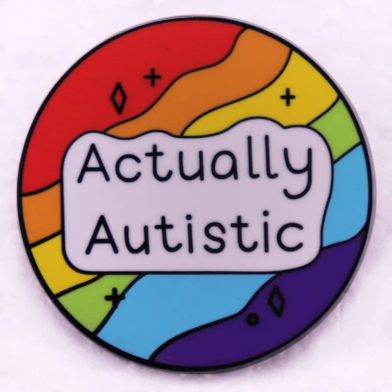 Autism Awareness Puzzle Enamel Pins Children's Brooches Backpack Lapel Badges Fashion Jewelry Gifts
