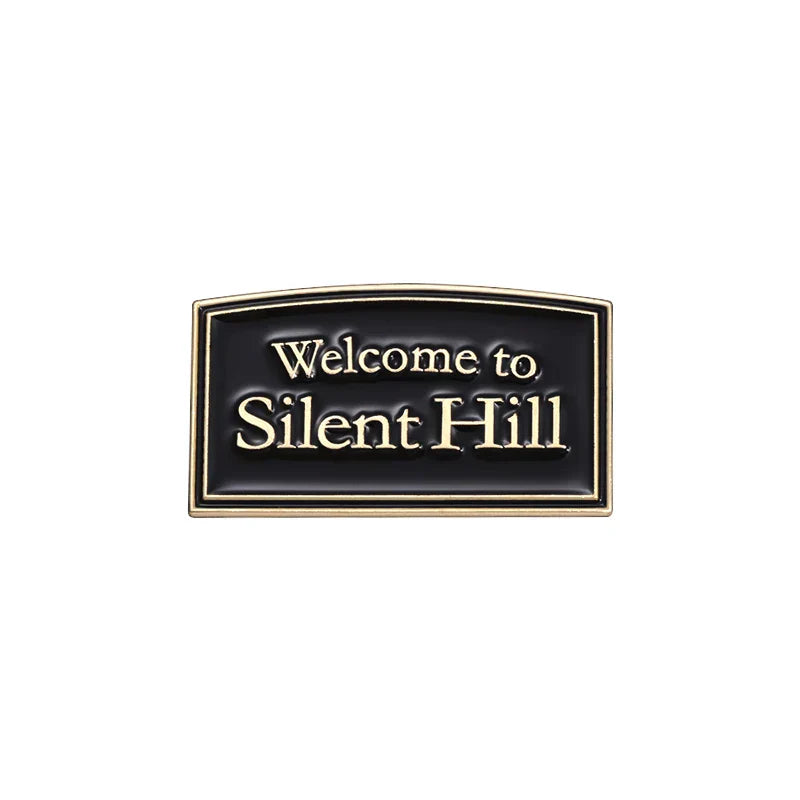 Silent Hill Enamel Pin Horror Game Badge Metal Brooch Lapel Punk Jewelry Accessory Gift