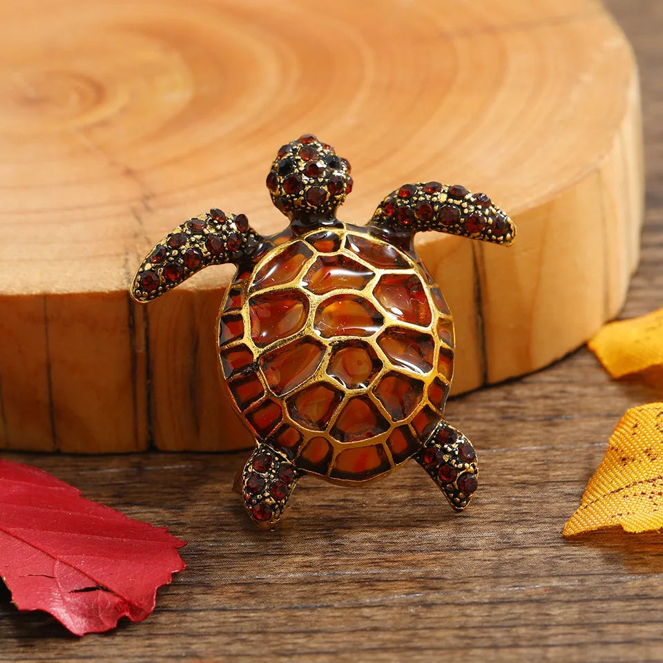 Turtle Brooch Fashion Accessory Gift