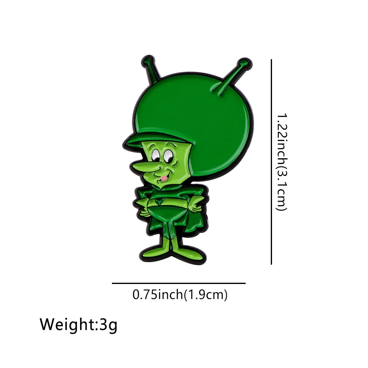 Green Minion Enamel Pins Cartoon Brooch Backpack Lapel Badges Jewelry Kids Gifts