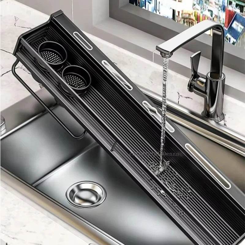 Wall-Mounted Kitchen Spice Rack Organizer