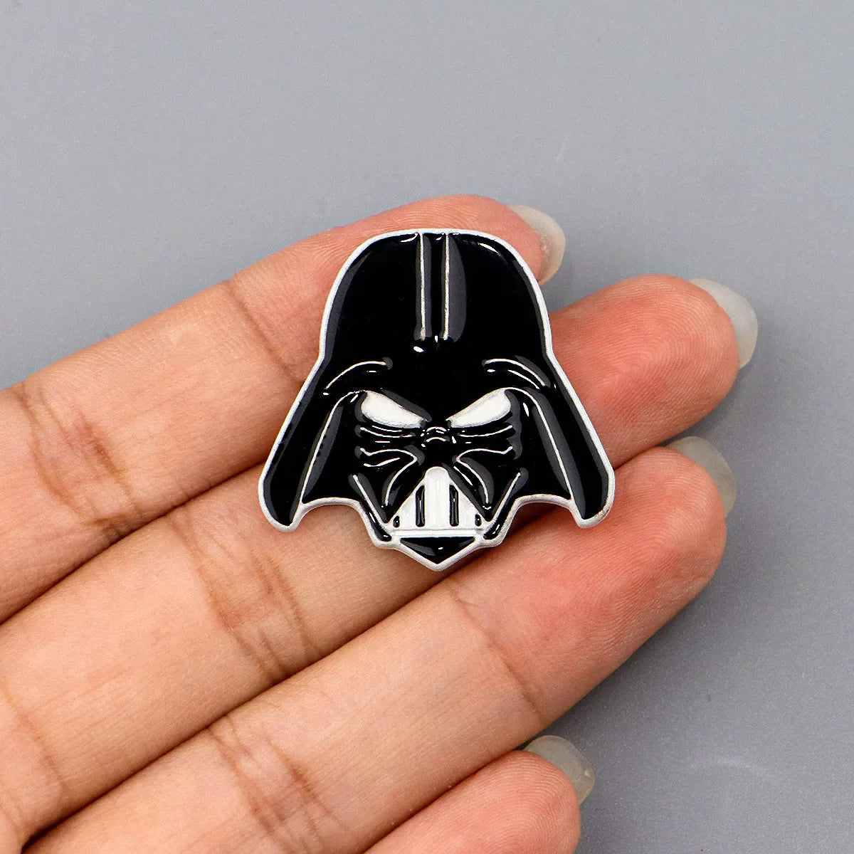 Black Alien Enamel Pins Brooch Lapel Badges Jewelry Accessories Gifts