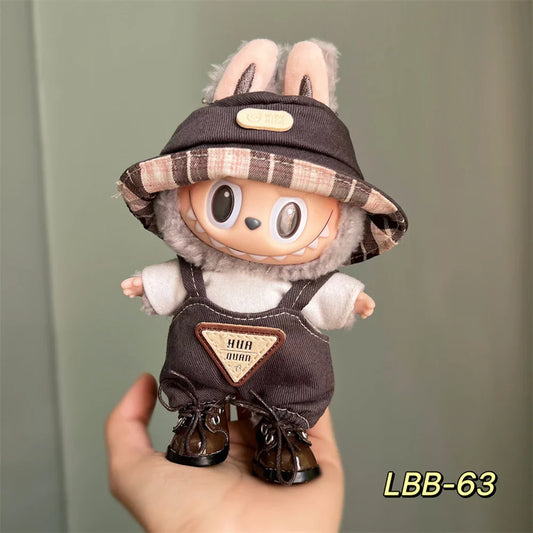 Labubu 15–17cm Plush Doll Clothes – Outfit Styles & Accessories