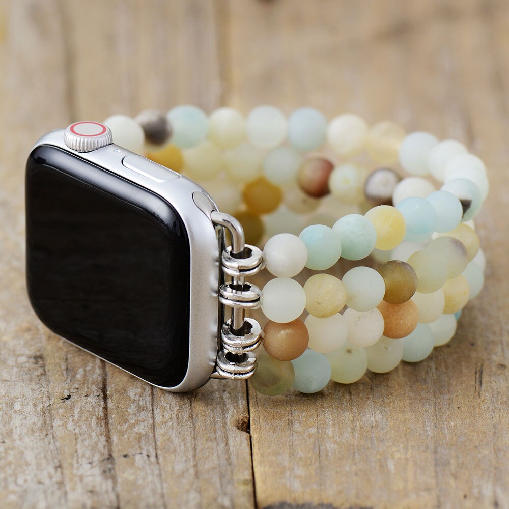 Amazonite Soothing Stress Apple Watch Band