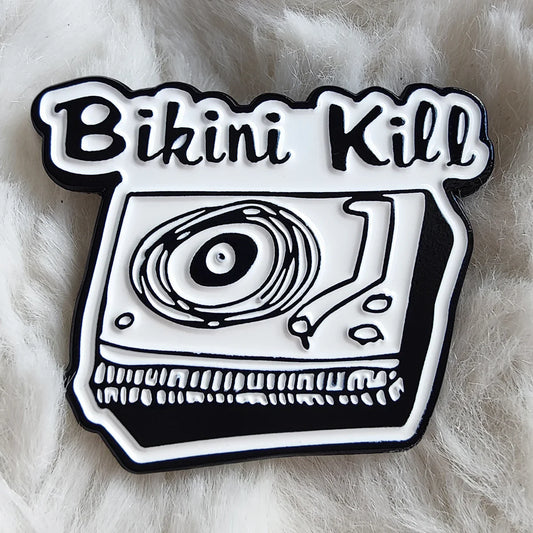 Bikini Kill Rock Enamel Pin