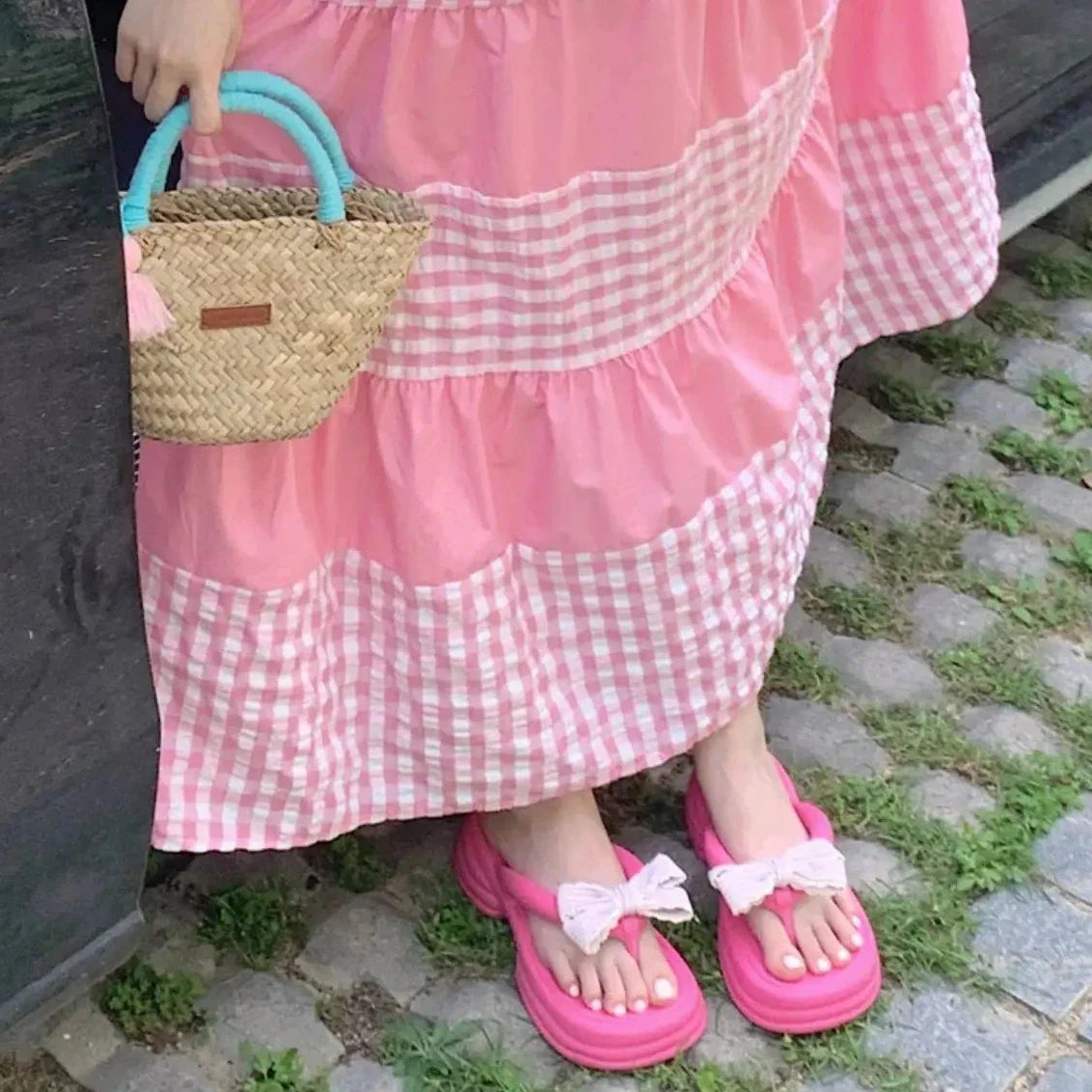 Cute Bow Beach Sandals - Concordia Style Boutique