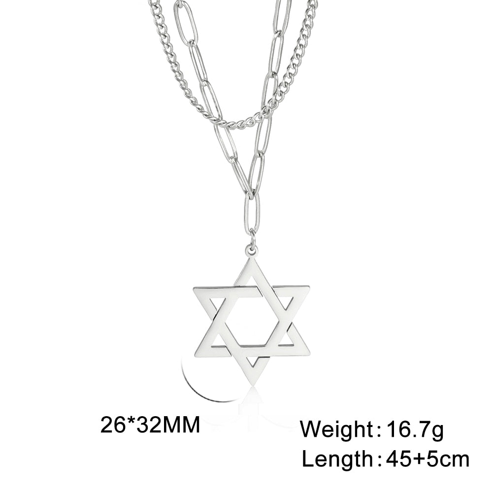 Star of David Necklace