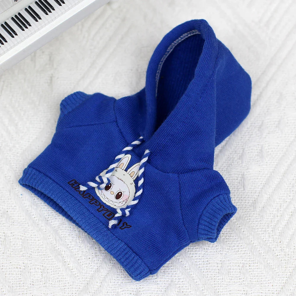 Labubu II Heart Hoodie & Jeans Set – Trendy K‑Pop Idol Style