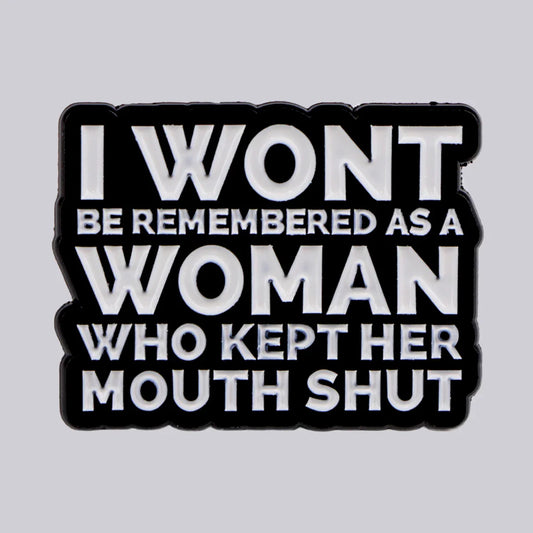 Feminist Enamel Pins Brooches Lapel Badge Jewelry Gifts