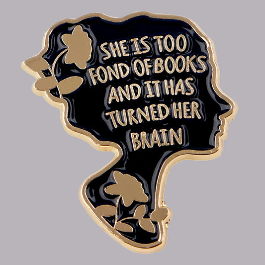 Women Power Enamel Pin Female Quotes Lapel Badge Fashion Jewelry Gift