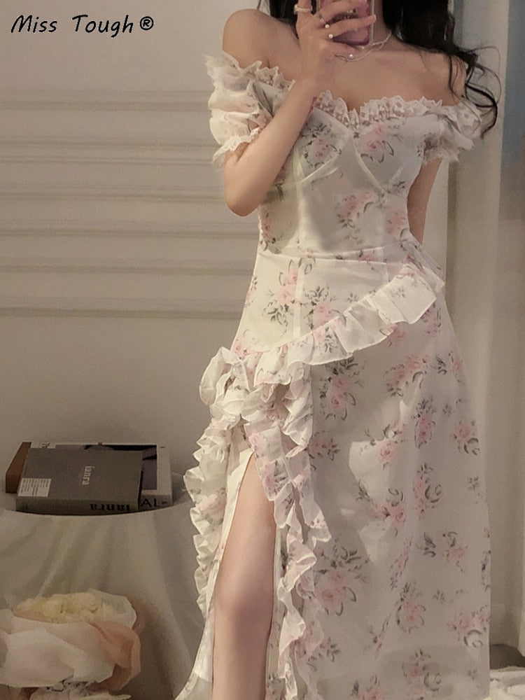 Vintage Floral Dress