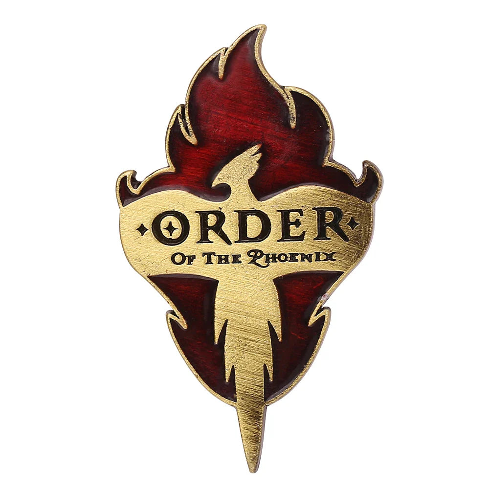 Order of The Phoenix Enamel Pin Wizarding School Jewelry