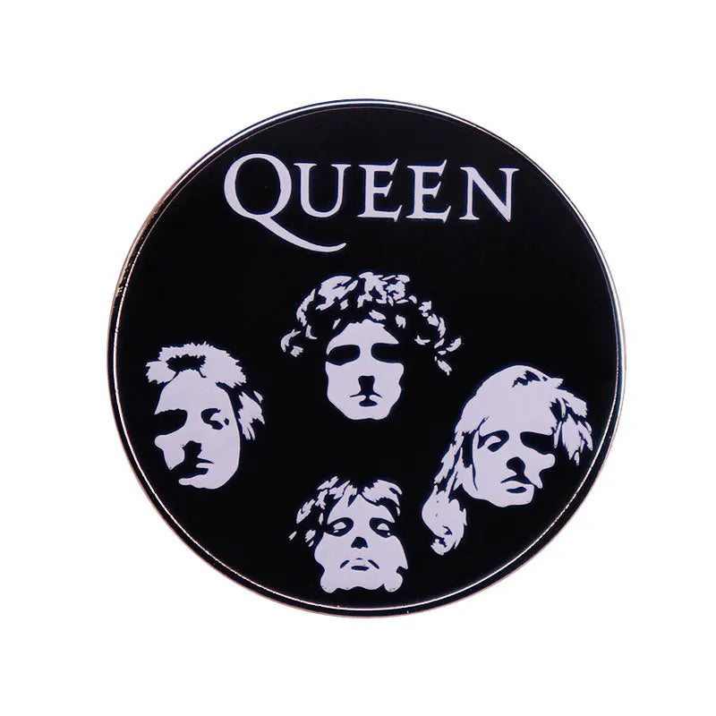 Punk Rock Band Enamel Pin Badge Jewelry Souvenir