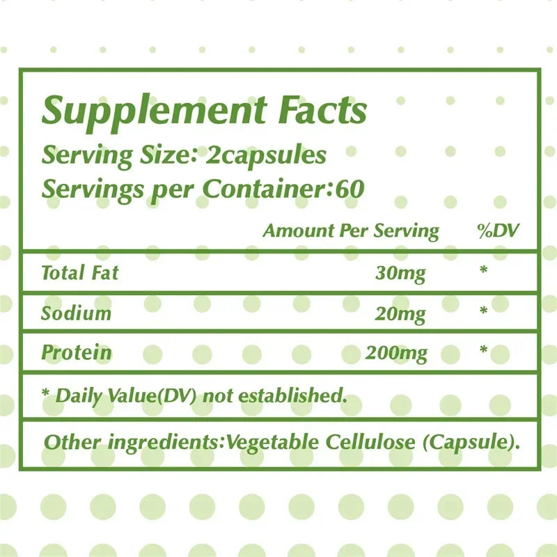 Plant Based Protein Supplement - Digestive Support, Promotes Intestinal Health, Antioxidant