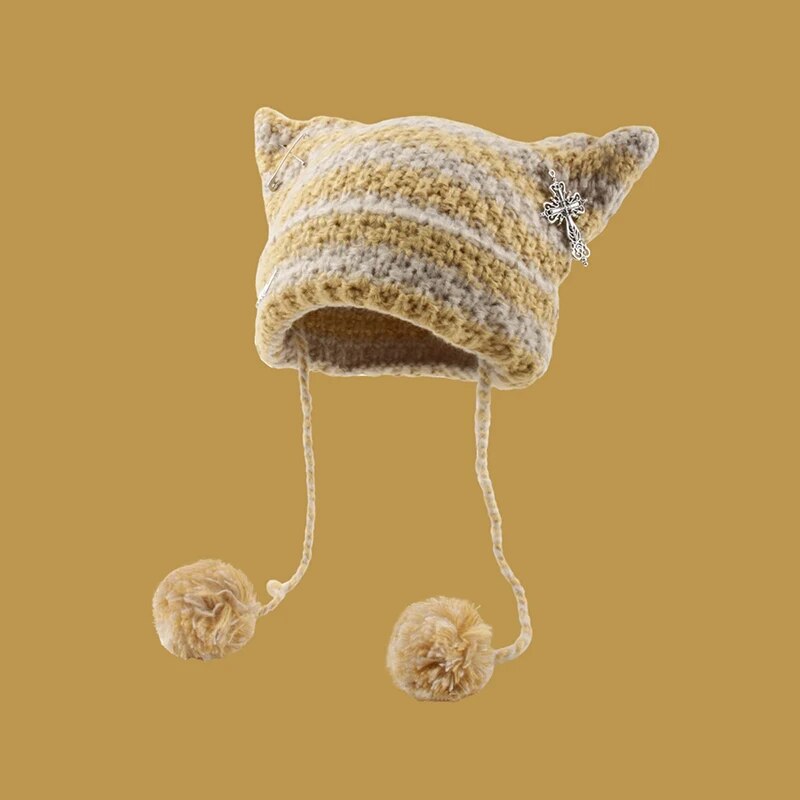 Cat Ears Beanie - Concordia Style Boutique